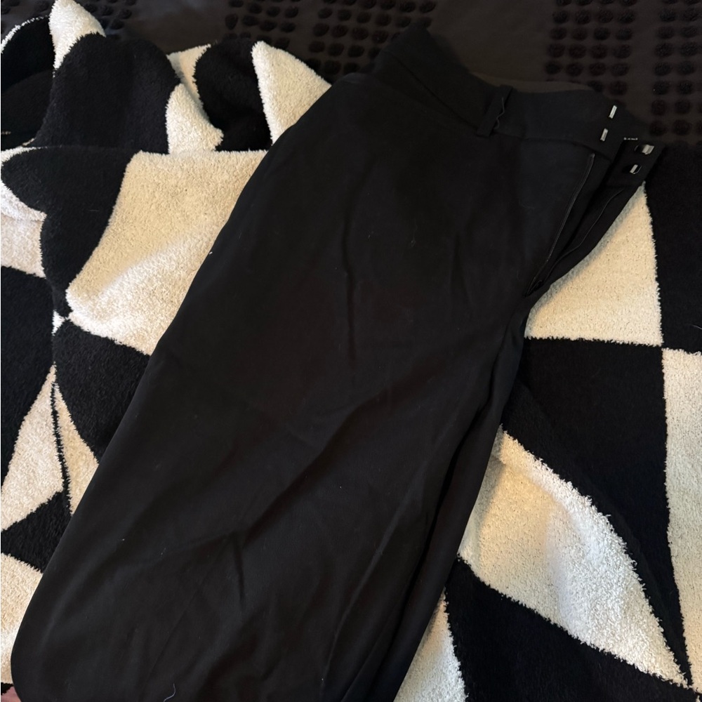 Ava & Viv Men's Classic Black Dress Pants